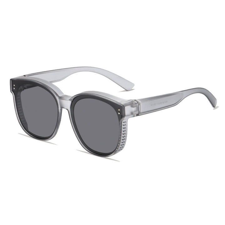 Women's fashionable square sunglasses with UV protection and comfortable temples Kalsten