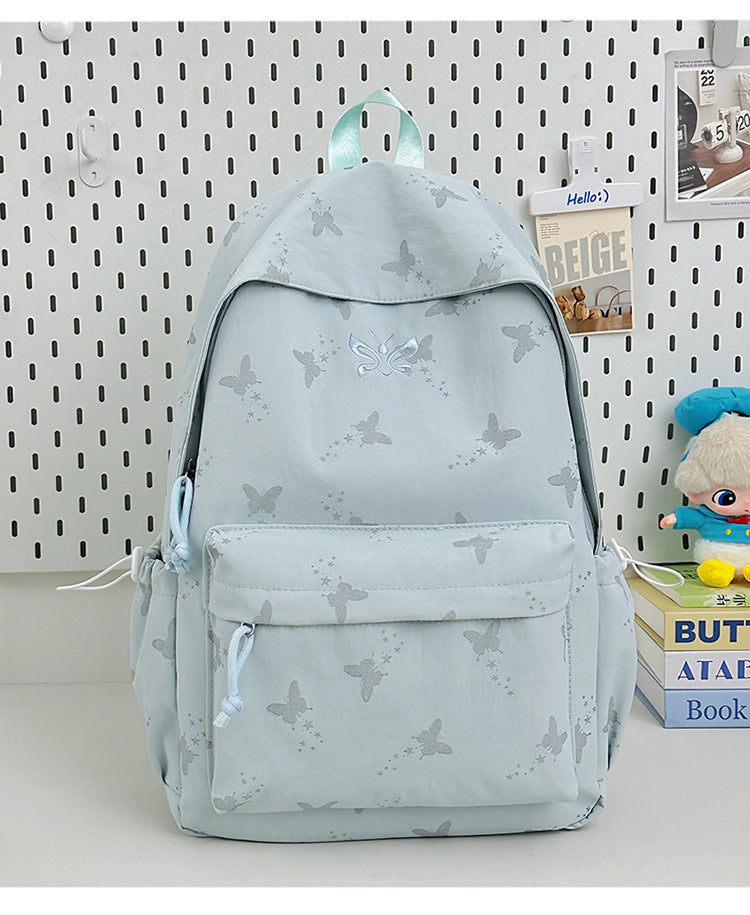 Butterfly Patterned Casual Backpack Kalsten