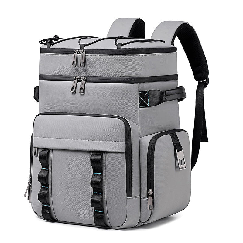 Multifunctional cooler backpack with insulated interior compartment and practical exterior pockets Kalsten