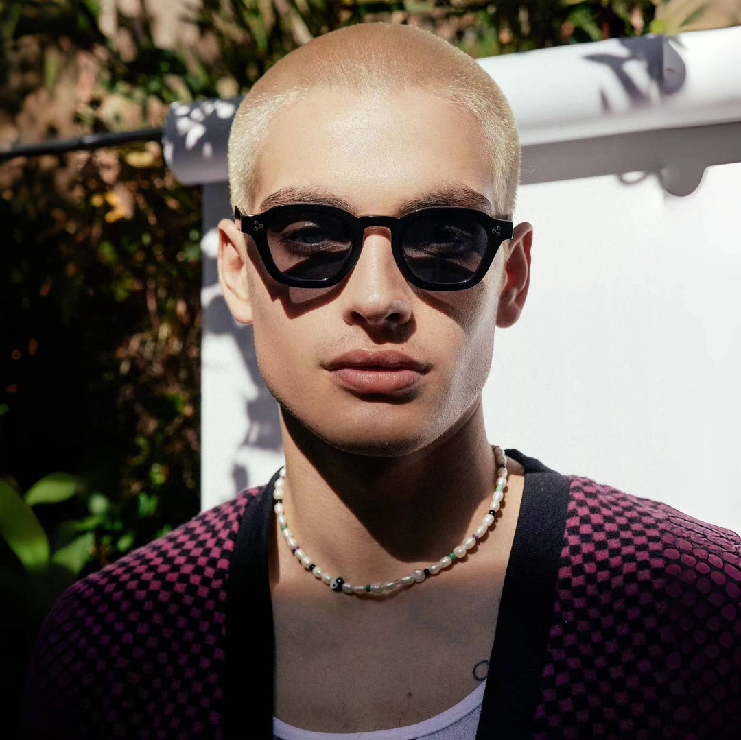 Men's Modern Geometric Frame Sunglasses Kalsten