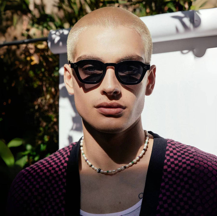 Men's Modern Geometric Frame Sunglasses Kalsten