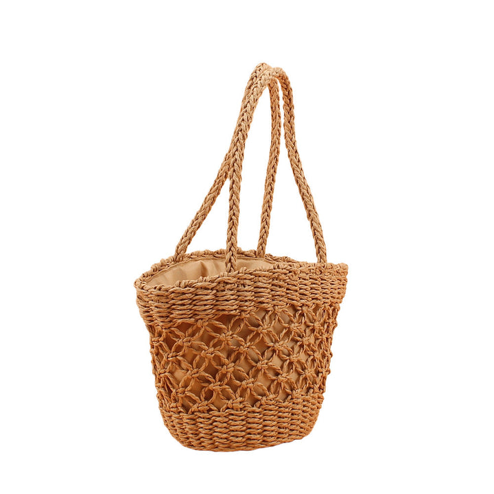 Handwoven basket bag with rustic design Kalsten