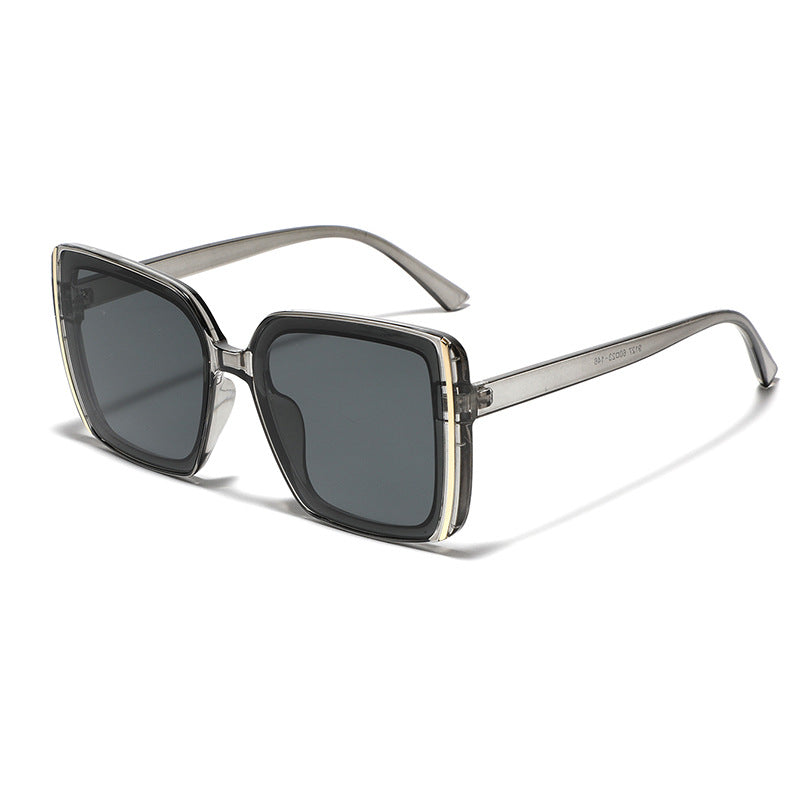 Women oversized designer sunglasses with unique frame Kalsten