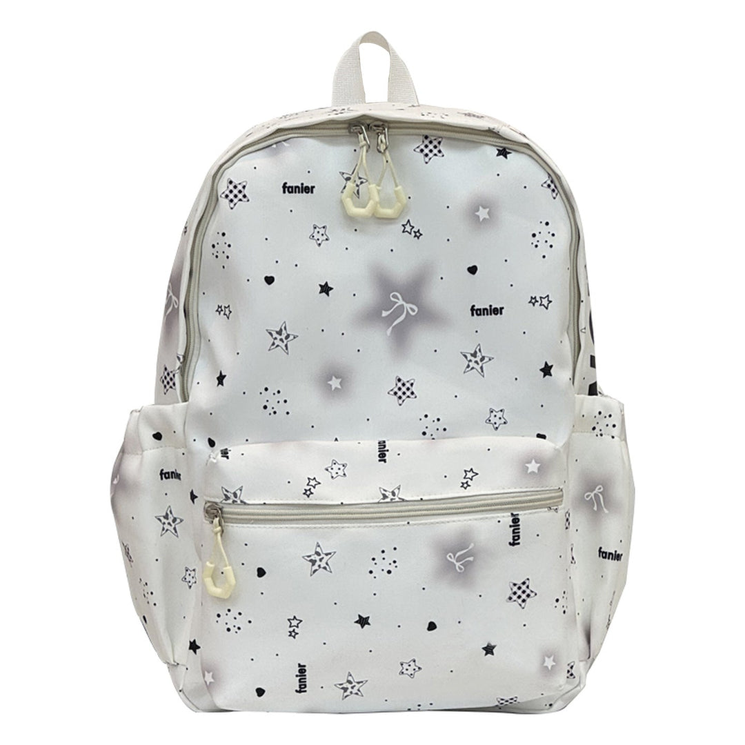 Casual Star-Patterned School Backpack Kalsten