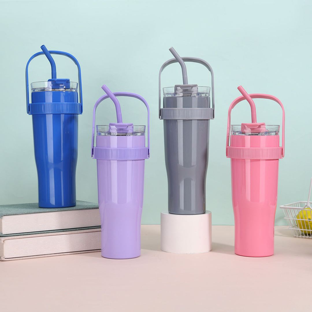 Women's drinking cup with straw Kalsten
