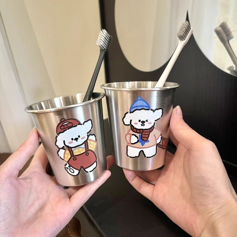 Stainless Steel Mug with Cute Animal Design Kalsten