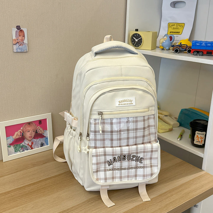 Casual Multi-Pocket Laptop School Backpack