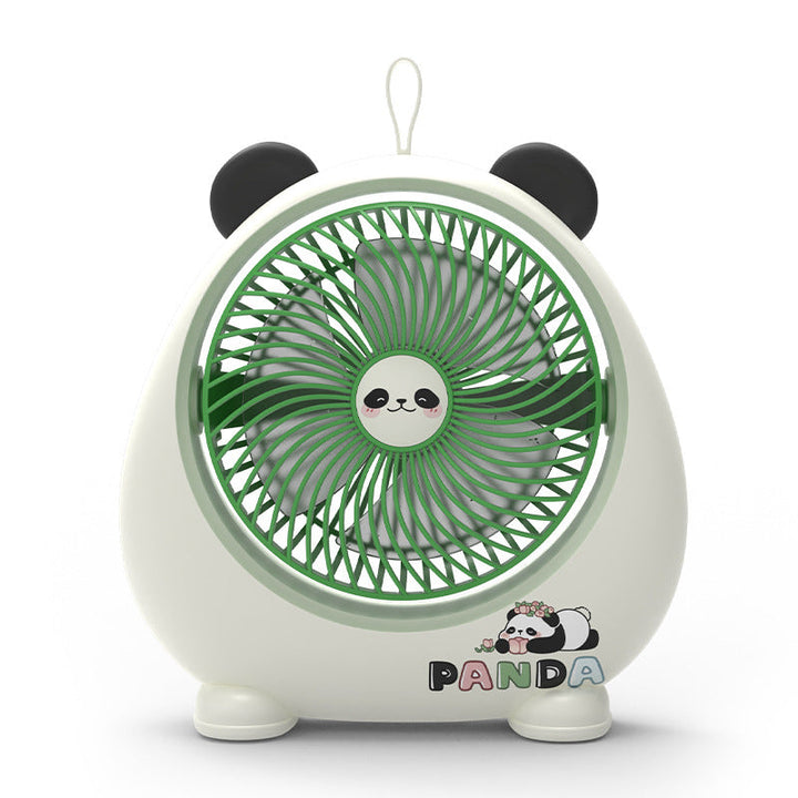 Ladies Portable Hand Fan with Stylish Panda Design Kalsten