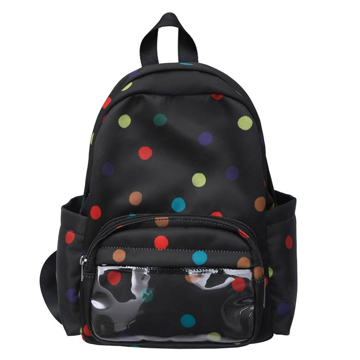 Star-Print Multi-Pocket Backpack Kalsten