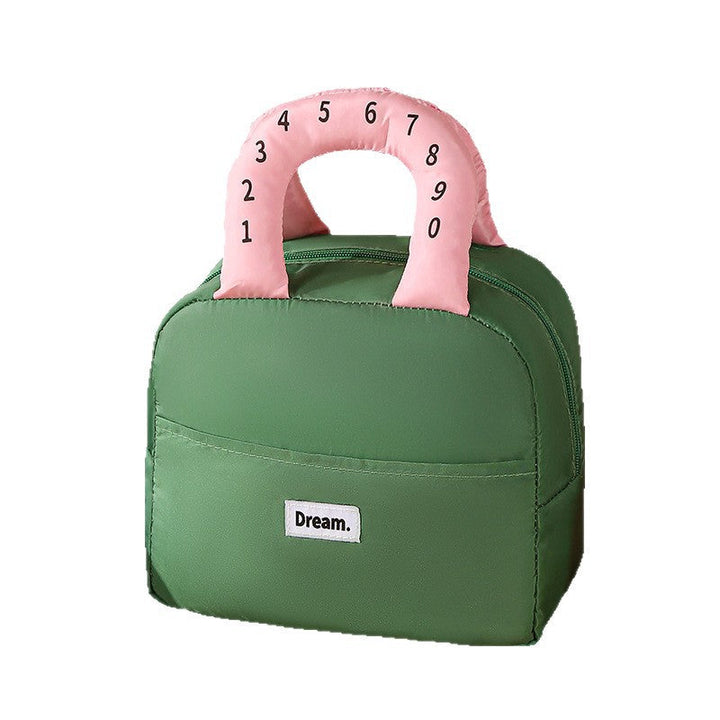 Insulated Lunch Bag with Colorful Handles Kalsten