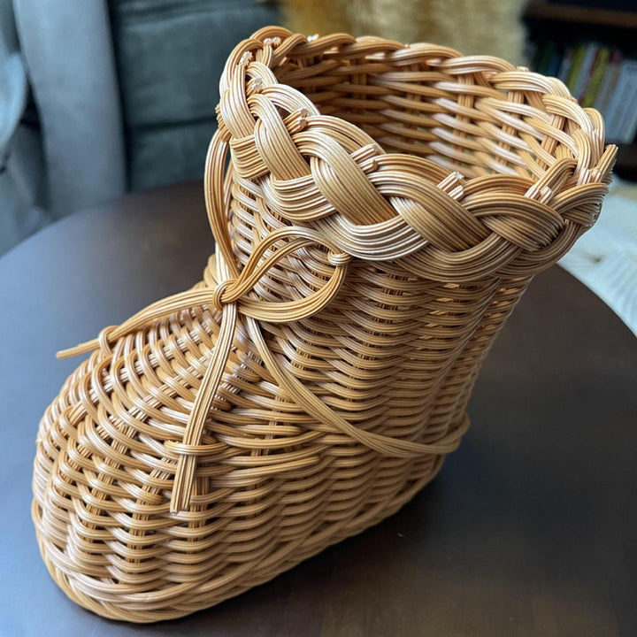 Ladies decorative flower pot in shoe design Kalsten
