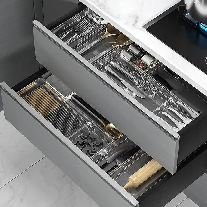 Adjustable Kitchen Drawer Cutlery Organiser