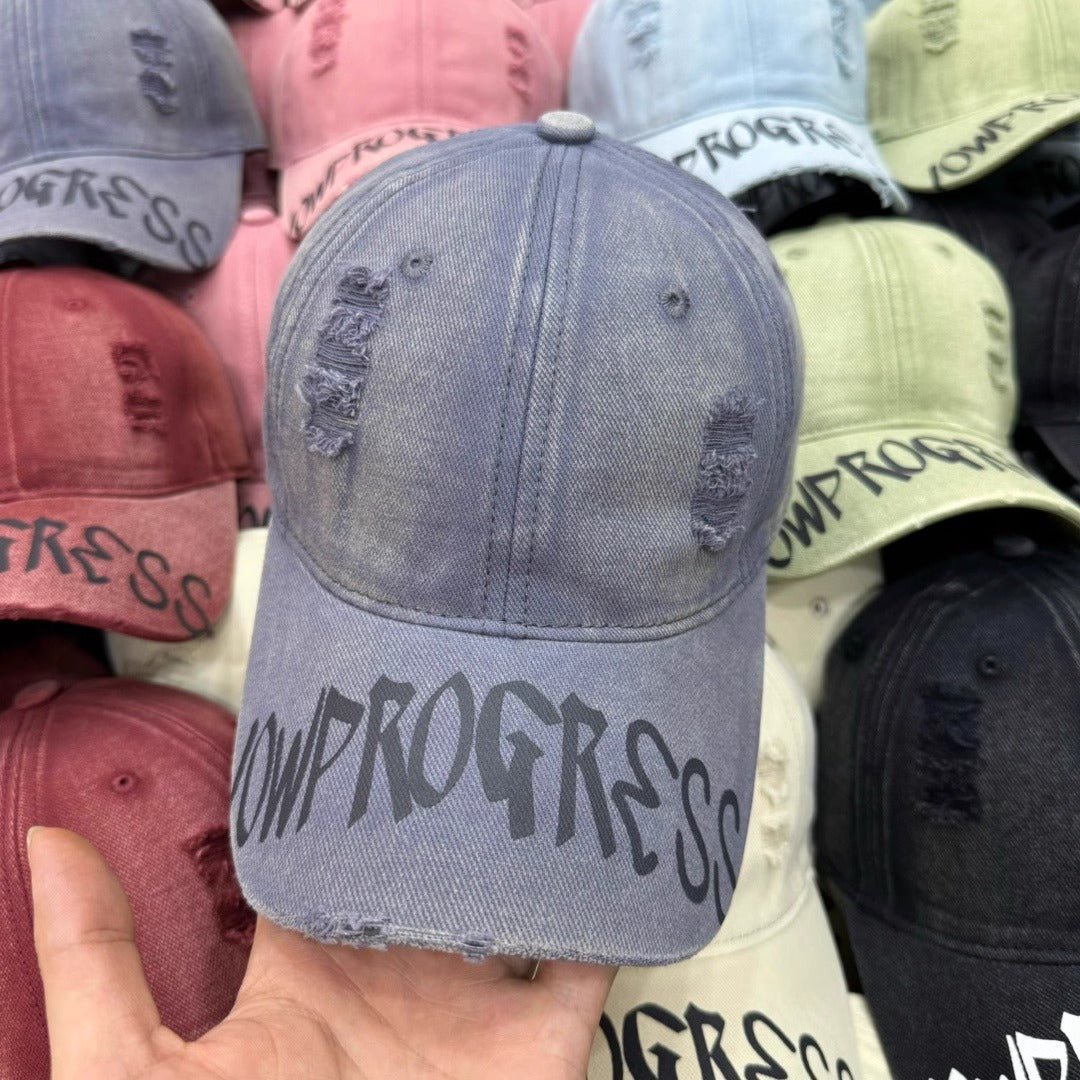 Women's Distressed Cotton Baseball Cap Kalsten 1784188446