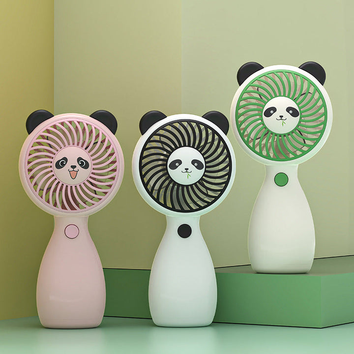 Cute Panda-Themed Handheld Cooling Fan Kalsten