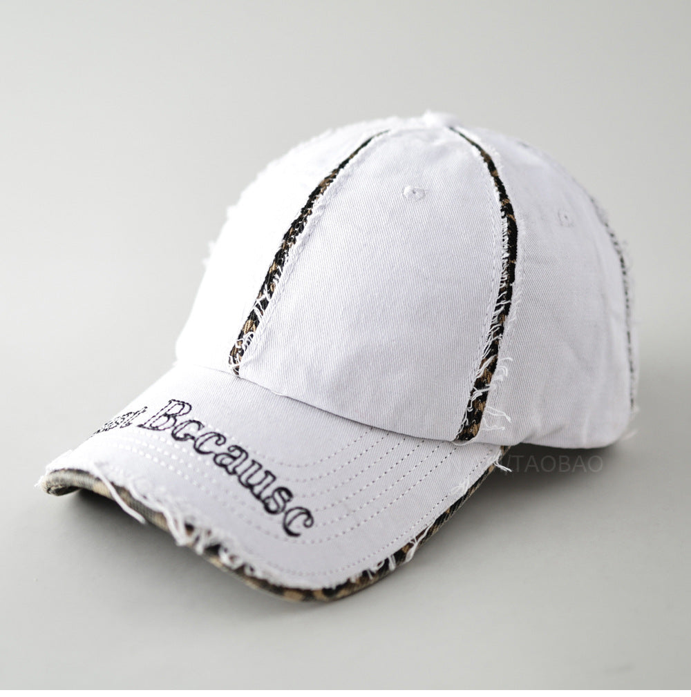 Men's Distressed Vintage-Inspired Baseball Cap Kalsten