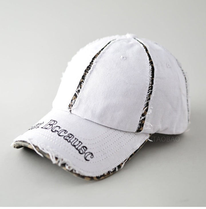 Men's Distressed Vintage-Inspired Baseball Cap Kalsten