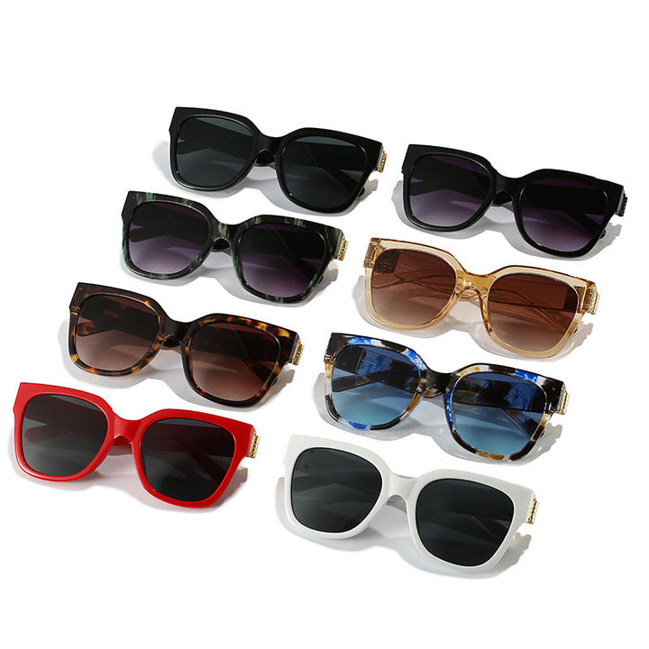 Women's elegant oversized sunglasses with luxurious metal accent Kalsten