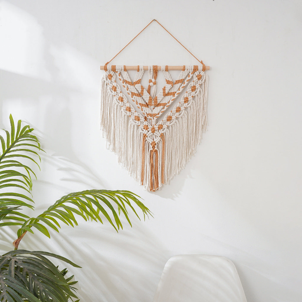 Macrame Geometric Wall Tapestry Acalora