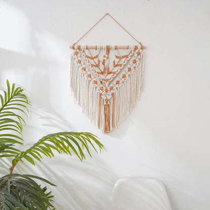 Macrame Geometric Wall Tapestry Acalora