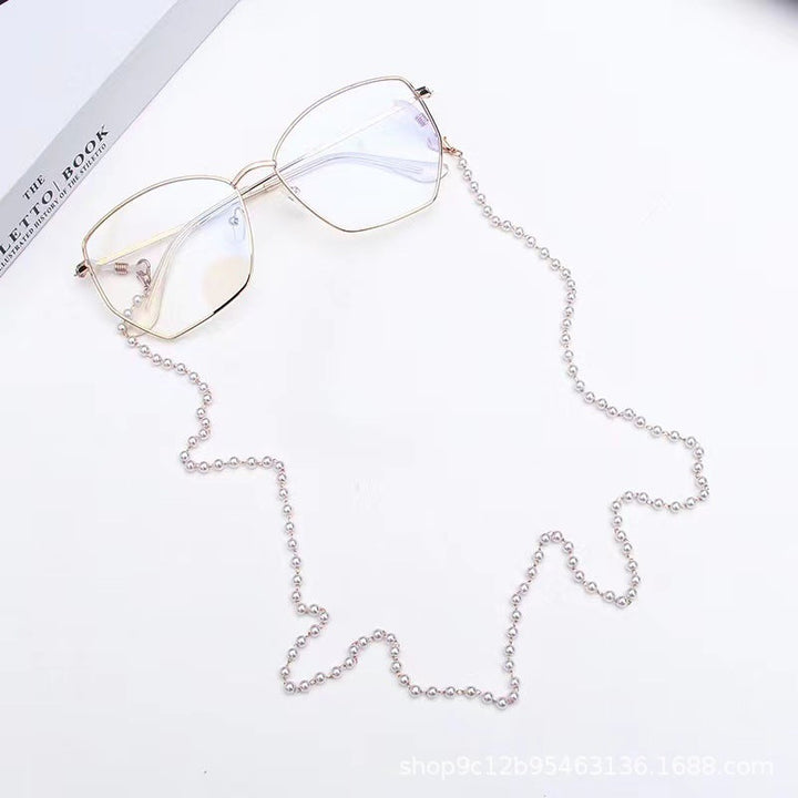 Beaded Eyewear Chain with Secure Fastening Kalsten