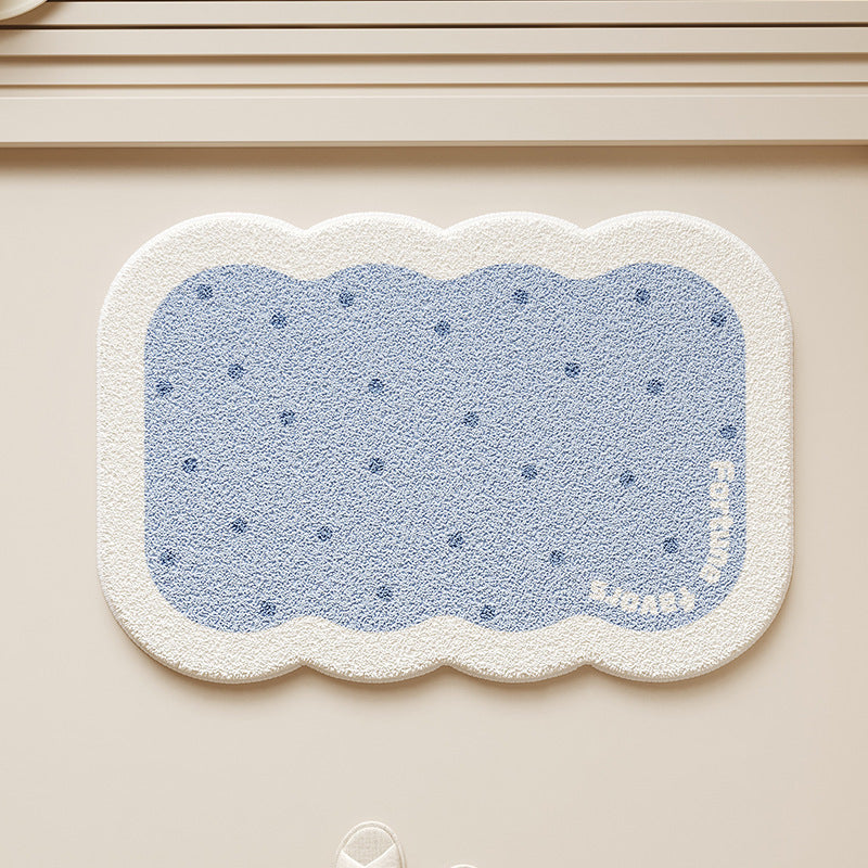 Soft Textured Decorative Bathroom Mat Kalsten