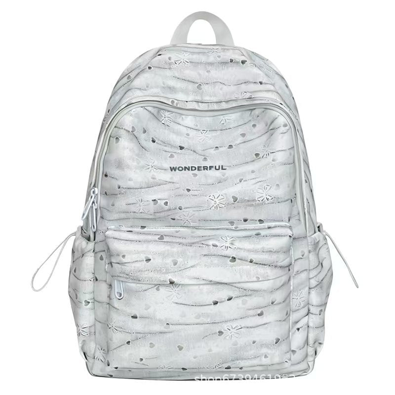 Textured Patterned Backpack Kalsten