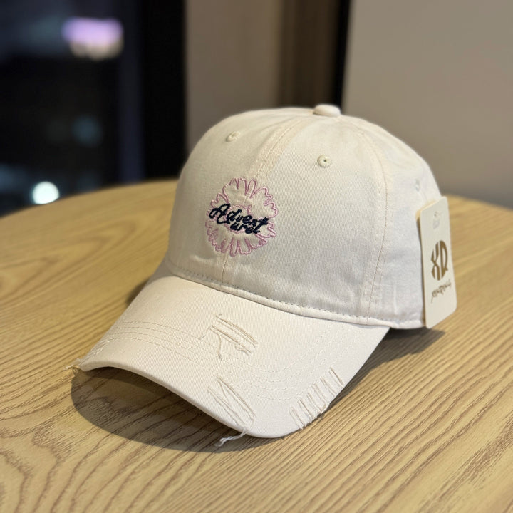 Unisex Embroidered Flower Design Baseball Cap Kalsten