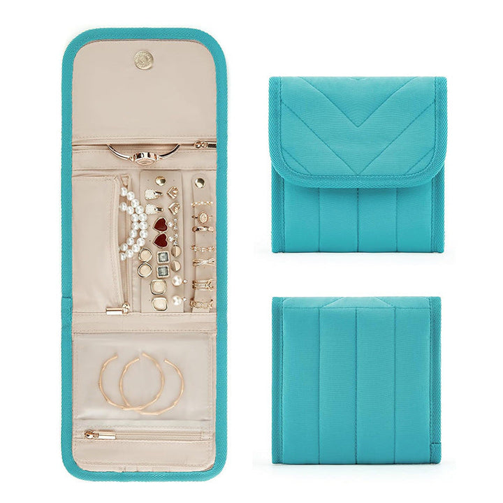 Jewelry organizer with versatile compartment layout Kalsten