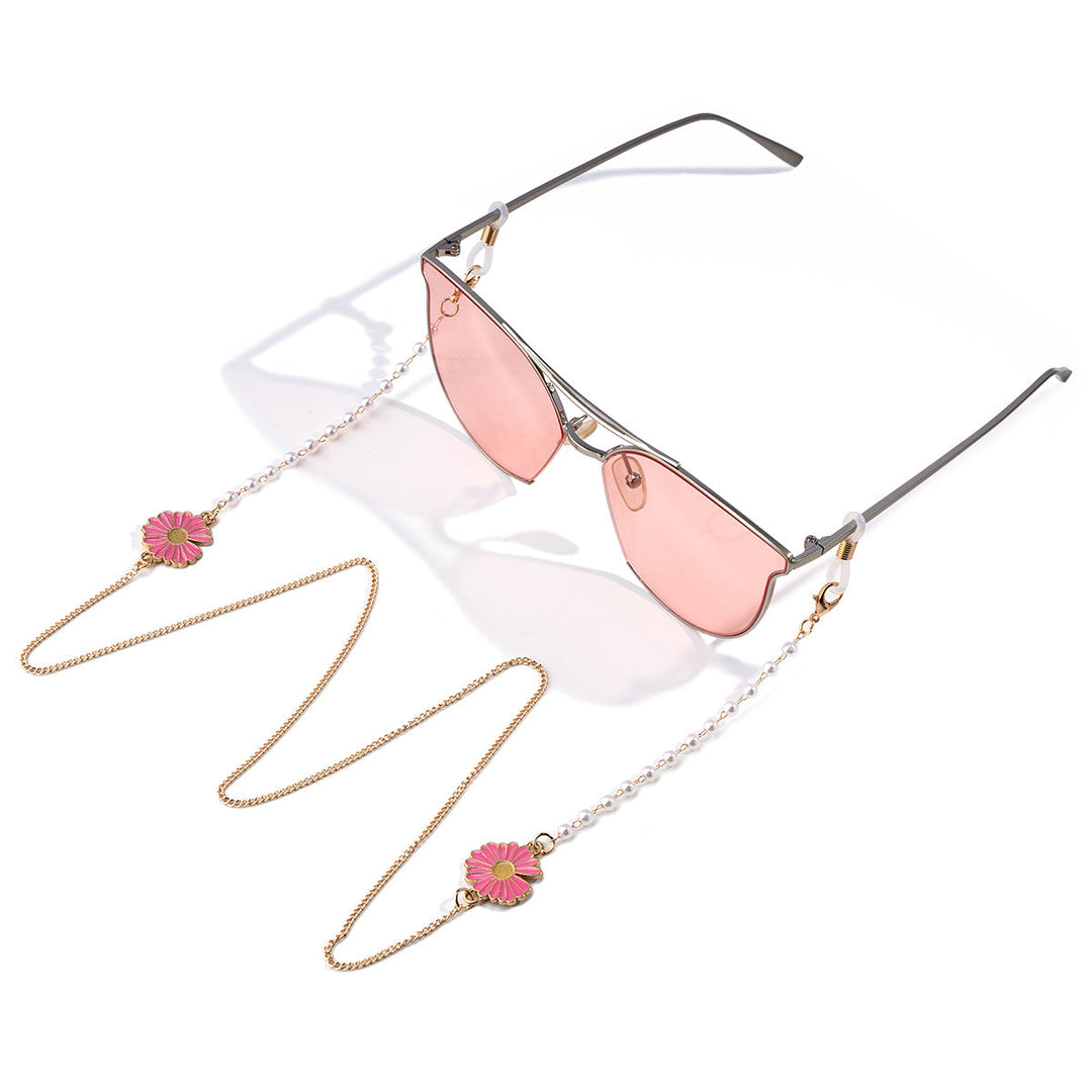 Floral Design Eyewear Chain Kalsten