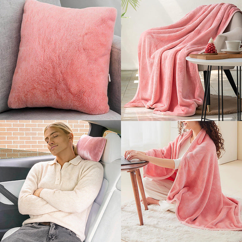 Women's Snuggle blanket with arm design and pillow Kalsten