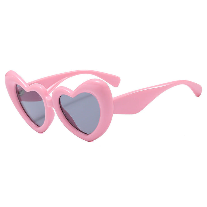 Women Heart-shaped Sunglasses with Stylish Frame Kalsten