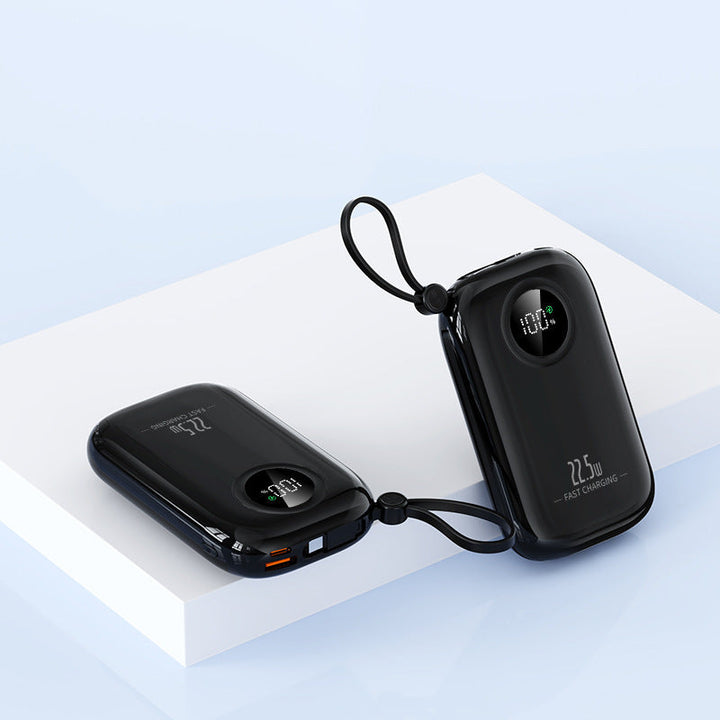 Ultra-compact power bank with digital charging indicator and fast charging function Kalsten