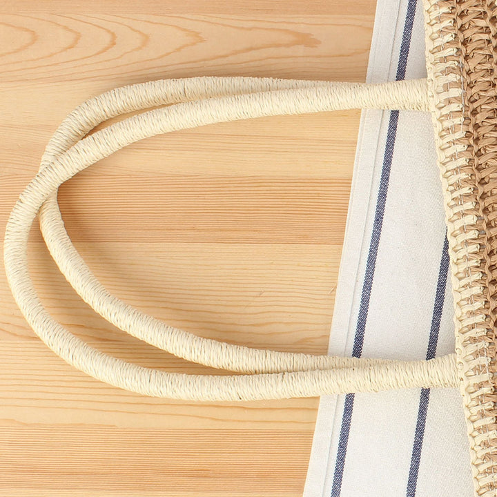 Beach bag with modern zebra pattern Kalsten