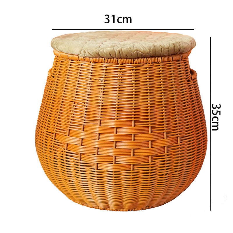 Ladies Modern Rattan Armchair by Kalsten