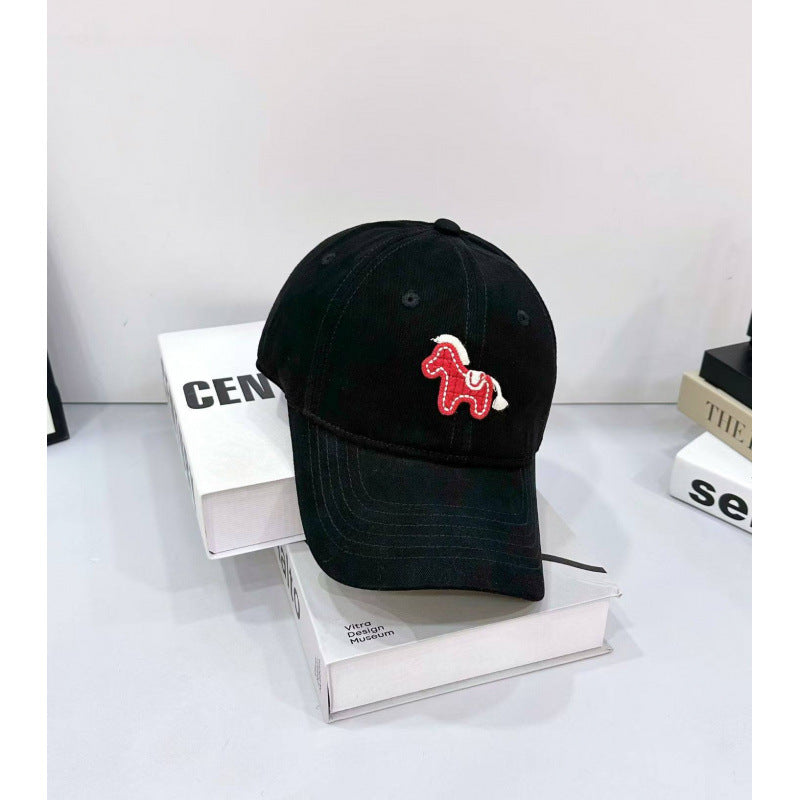 Women's Playful Embroidered Pony Baseball Cap Kalsten