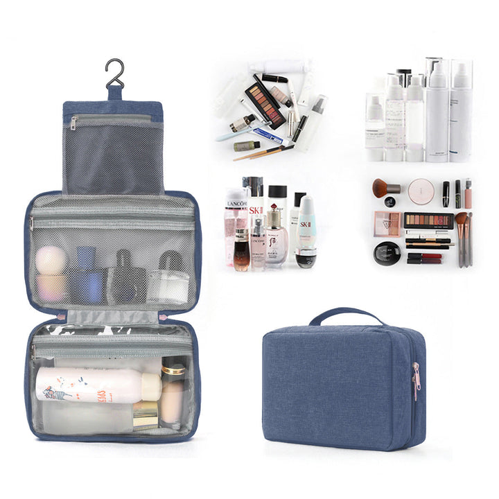 Travel toiletry bag with hooks and multiple compartments Kalsten