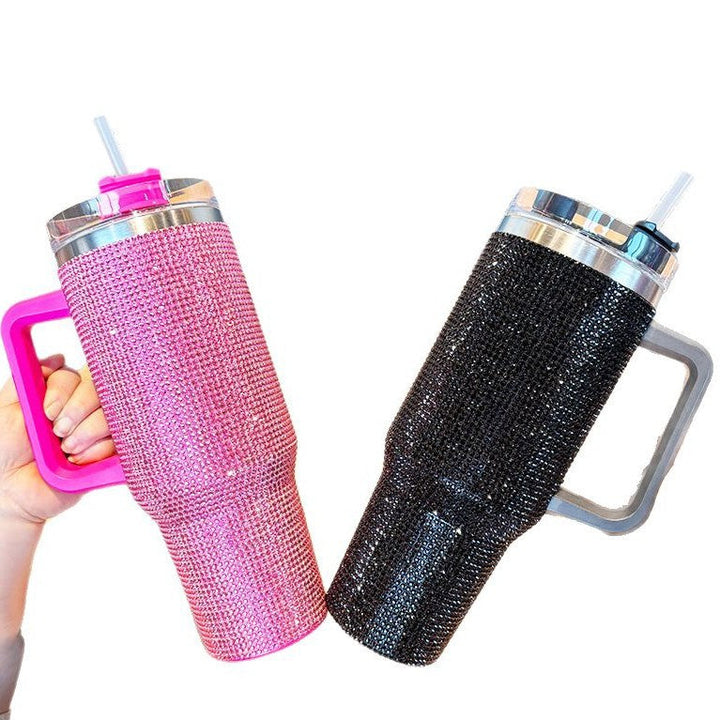 Women's Sparkling Water Bottle with Large Volume and Ergonomic Handle Kalsten