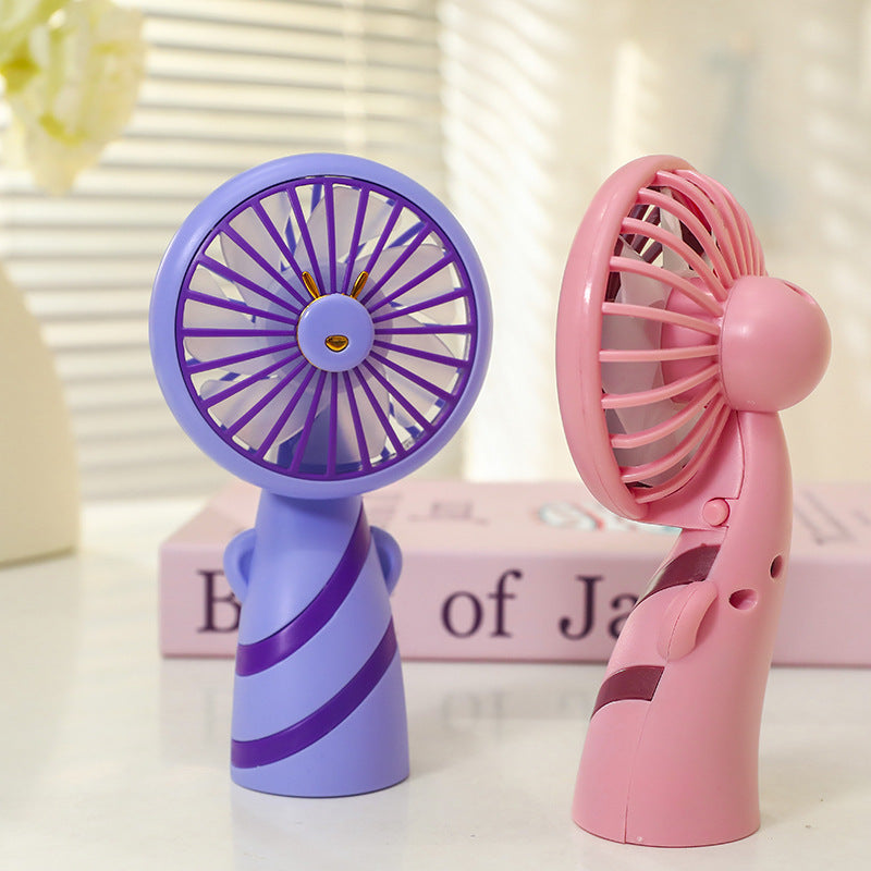 Women's Portable Mini Handheld Fan with Cute Design Kalsten