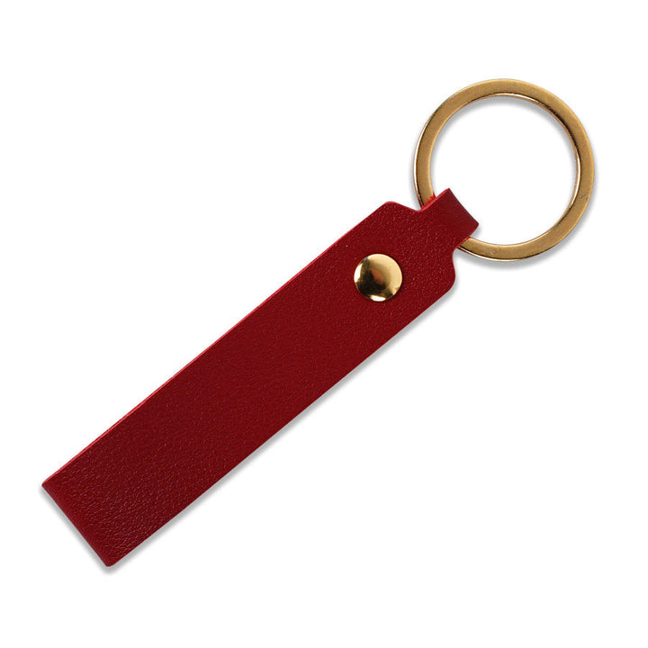 Unisex keychain made of high-quality artificial leather with practical loop Kalsten