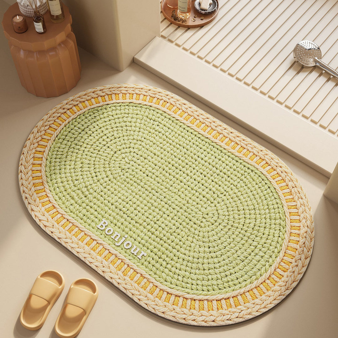Plush Bath Mat Kalsten