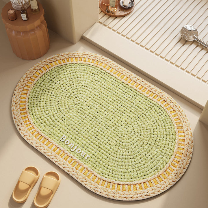 Plush Bath Mat Kalsten
