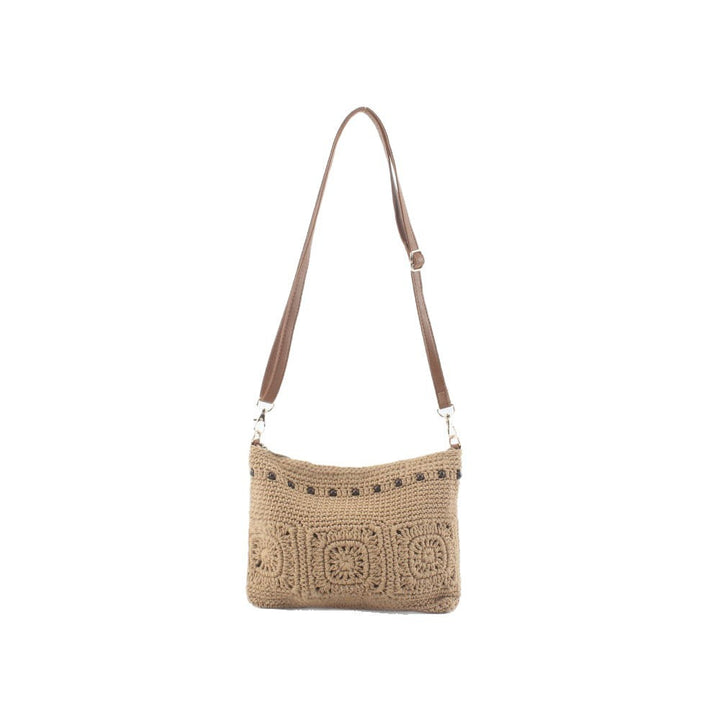Crochet shoulder bag with stylish accents Kalsten