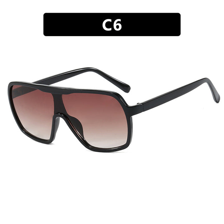 Women oversized sunglasses with wide frame Kalsten