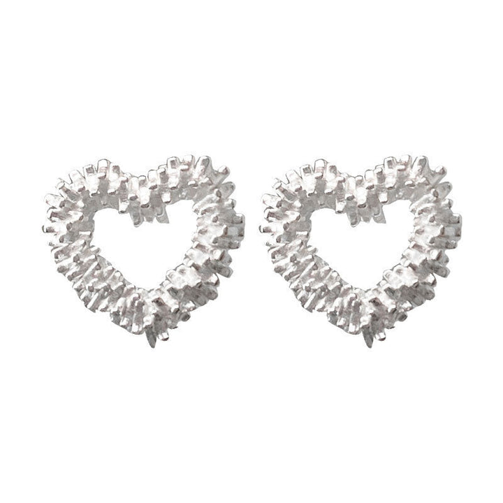 Sparkling Heart Earrings Kalsten