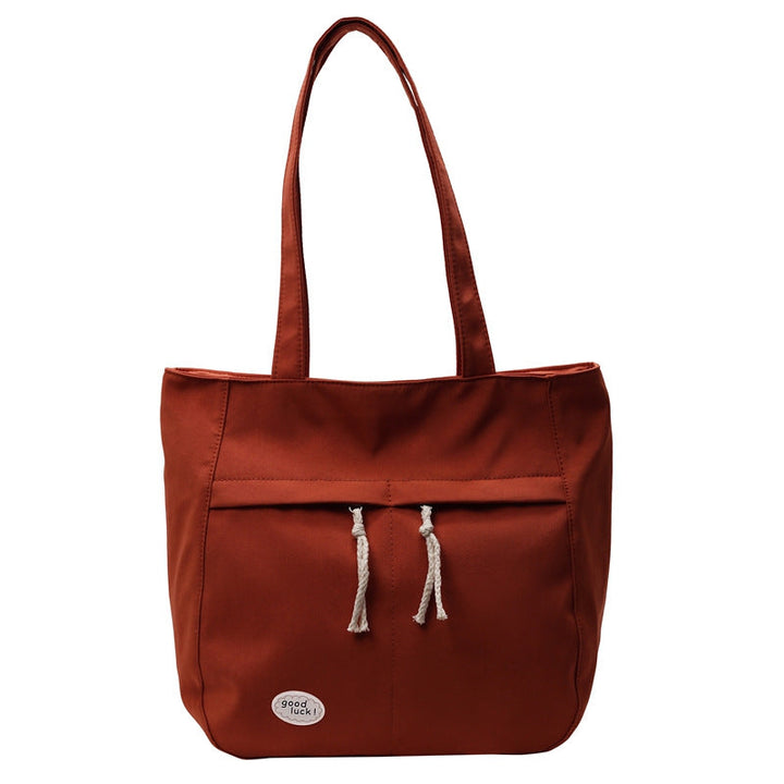 Casual Multi-Pocket Canvas Tote Bag Kalsten