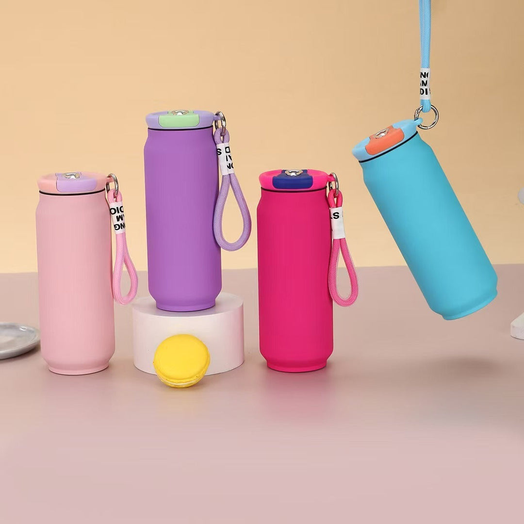Women insulated water bottle with practical carry handle Kalsten