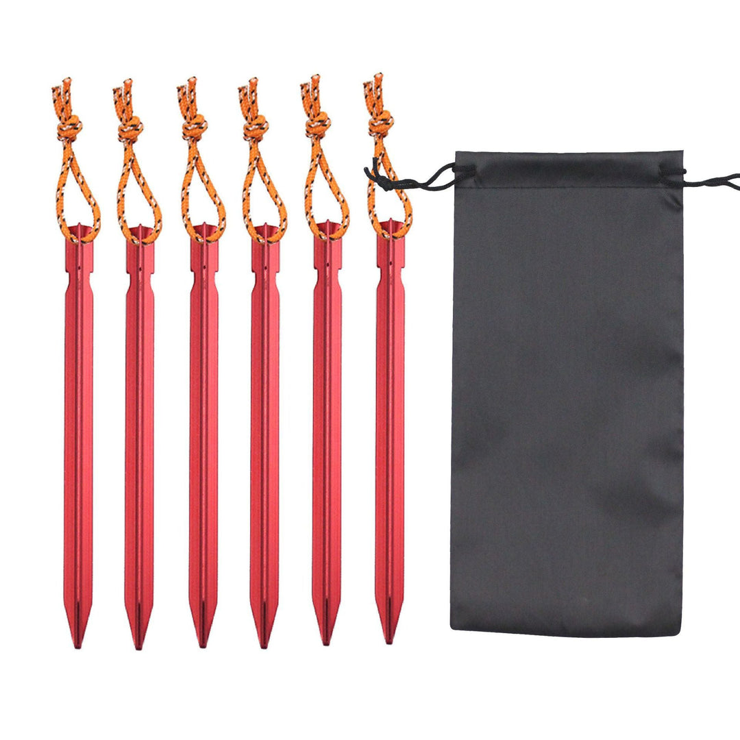 Unisex Aluminium Tent Pegs Set Kalsten