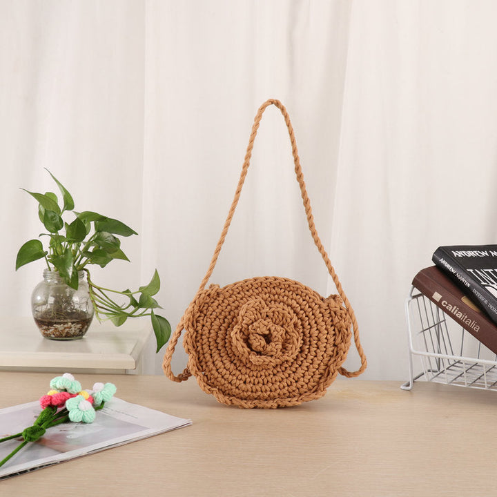 Handmade Crossbody Bag In Unique Floral Pattern Kalsten