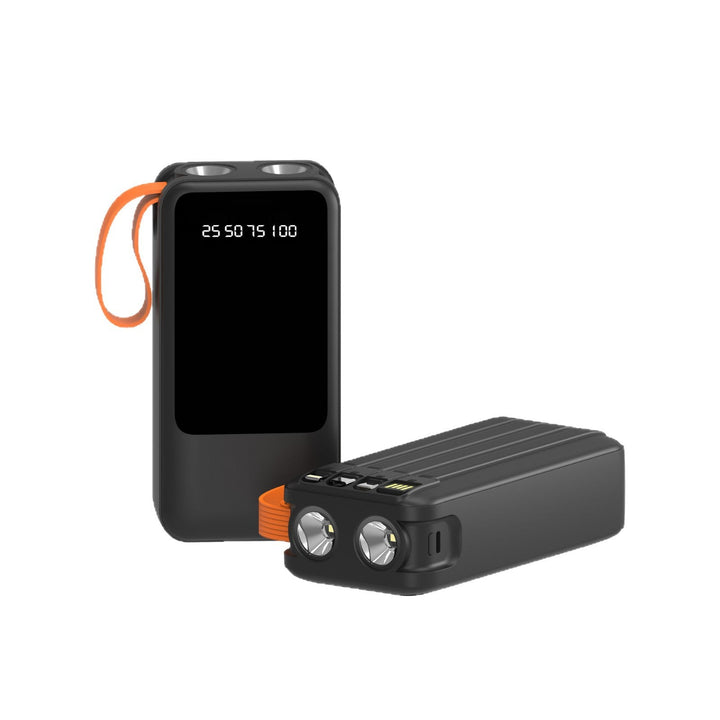 Portable power bank with smart LED display and multifunctional charging ports Kalsten