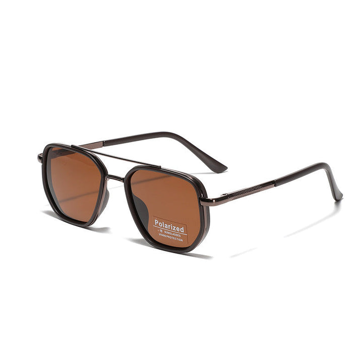 Women's Square Sunglasses with Polarized Lenses and Elegant Metal Frame Kalsten